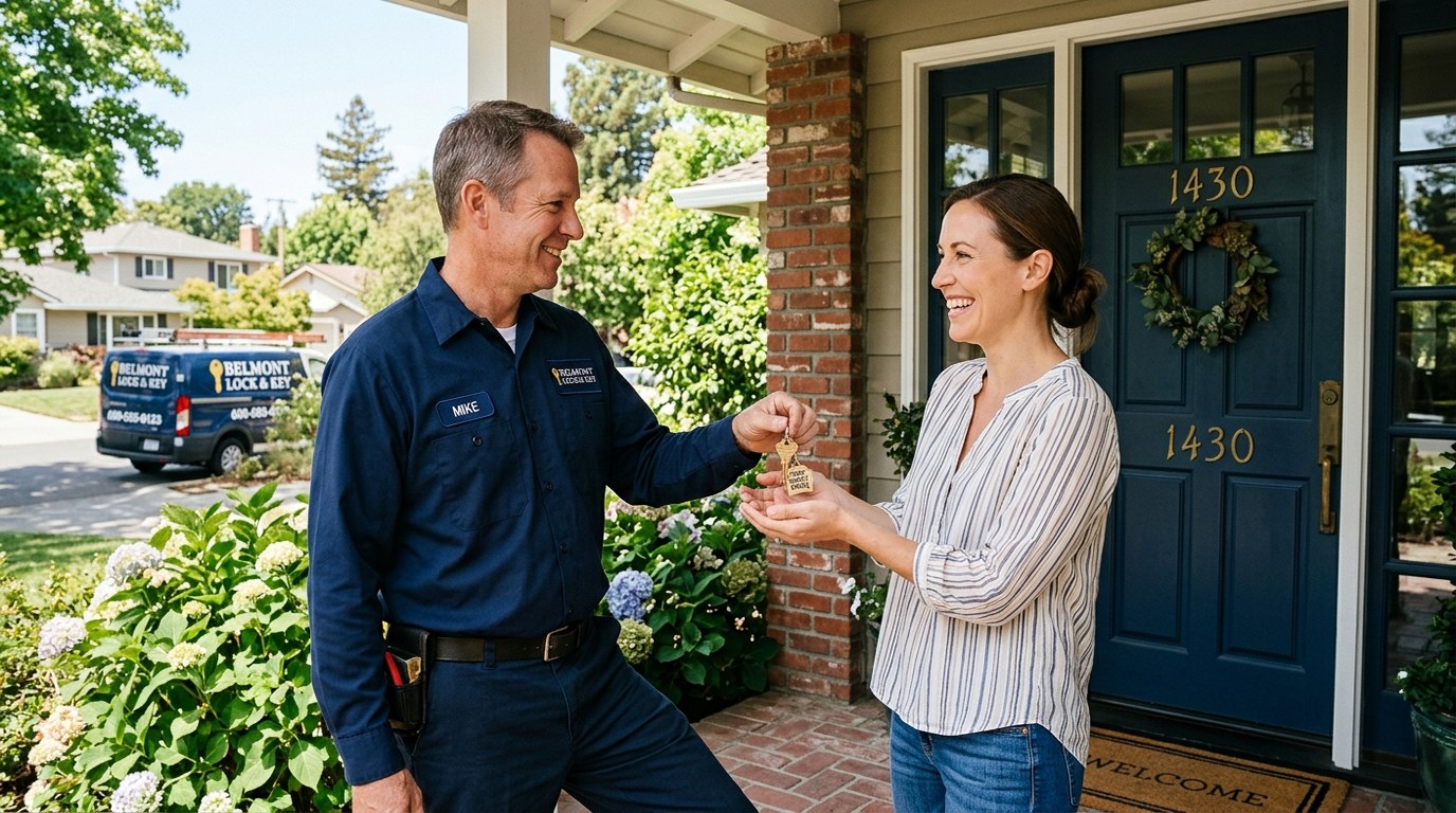 Contact the Belmont CA locksmith information guide